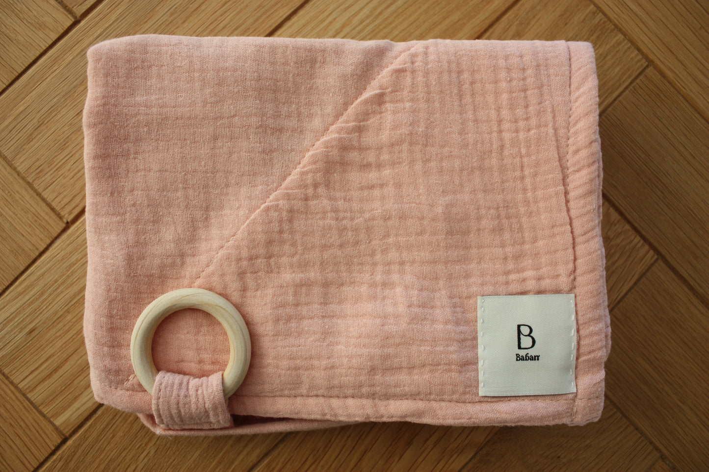 Organic cotton nursing cover - dusty pink